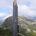 Das Gipfelkreuz auf dem Schibengütsch ist abgebrochen.