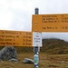 Crap la Crusch (2268 m). Hier verläuft die Grenze zwischen Graubünden und Tessin