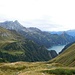 Capanna Motterascio (2171 m),<br />Blick auf den Lago di Luzzone