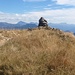 Gipfelsteinmann des Poncione di Breno.<br /><br /><br />