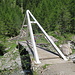 Il nuovo ponte nella valle di Garzora.