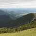 Krvavec - Ausblick am Gipfel in etwa östliche Richtung.