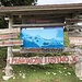 Planina Jezerca - Blick auf eine Infotafel am Ausgangs- und Endpunkt unserer Wanderung. Mögliche Wege und dergleichen sind auf der Übersichtskarte zu erahnen ("in Originalgröße").