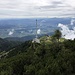 Krvavec - Ausblick, u. a. zum Sendeturm und Dom na Krvavcu.