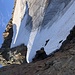 Routen im Gletscher,Ausaperung