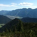 auf der Ziegelspitz öffnet sich der Blick noch etwas weiter..