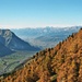 Ausblick vom Treichigrabe (ca. 2000 m) über das Rhonetal