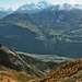 Blick von den Schafferrichen (Färricha, 2254 m) nach Turtig (635 m)