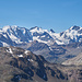 Am Piz la Stretta (3.103 m) - Blick auf Palü, Bellavista und Bernina