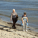 Strandspaziergänger
