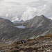 Lago scuro dall'attacco della cresta 