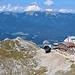 Blick zur Bergstation der Karwendelbahn