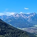 Alpspitze und Zugspitze sind immer wieder zu sehen