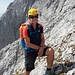 Mein Bergführer für heute: Wolfram, DANKE für diese schöne Bergfahrt!