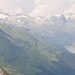 Zoom auf Zerfreilahorn und Stausee. In der Bildmitte das Furggelti (2712 m).