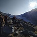 Aufstieg von der Kürsinger Hütte in Richtung Gletscher