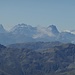 Zoomaufnahme in die Dolomiten
