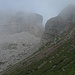 Cima Rossati ... der Name dürfte von dem rosafarbenen Gestein herrühren, das die Flanken bedeckt.