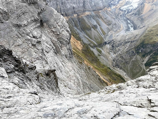 Blick auf die Querung