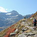 Im Aufstieg zum Bistinepass