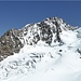 Blick in die Südwand der Dufourspitze / Vista sul versante sud del Dufourspitze