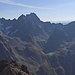 Nahaufnahme Kuchenspitzmassiv.