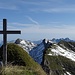 Gipfel Schijen - Aussicht Richtung Osten.