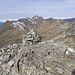 Punta Valnera 2745 mt ometto in pietra di vetta.
