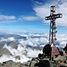 Gipfelkreuz Monviso