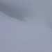 Der Nebel lichtet sich kurz auf dem Surettagletscher, man kann einen Grat erkennen -> Da sollte es doch nach oben gehen.