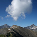 Der namenlose Gipfel der Schwarzwand (Pt. 2871) wetteifert mit Muttler und Stammerspitz um Höhe