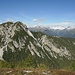 Blick vom Kofelspitz zum doppeldipfeligen Breitenstein