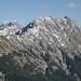 Zoomaufnahme zu Bergen der Lienzer Dolomiten