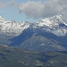 Blick zu Bergen der Schobergruppe; Petzeck (rechts) in Wolken