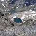 Der Lägh pit da la Duana oben und der namenlose See direkt unter dem Gletscherhorn. Dieser See ist eine Tour für sich, da er vom Gletscherhorn aus nur schwierig zu erreichen ist.