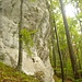 Schon erstaunlich, dass solche Felstürme mitten im Wald kaum je in der Landeskarte eingezeichnet sind.