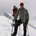 Steph et moi au sommet Est du Breithorn 