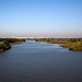 Blick über den Wusong-Fluss am frühen Morgen.