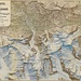 Karte des vergletscherten Jungfraugebiets zur Zeit der Erstbesteigung des Gross Grünhorns, erstellt von R. Leuzinger, 1865. Die Gletscher wie der Obere und der Untere Grindelwaldgletscher reichten damals weit bis in die Täler hinaus bzw. fast bis nach Grindelwald
