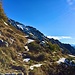 Auf dem Weg vom Rifugio Ribia zum Pass auf 2241 Meter.