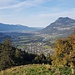 Weite und Höhe zugleich: Blick ins Werdenberger-Liechtensteiner Rheintal