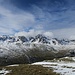 .... während das Sentischhorn noch um die letzte Sicht kämpft...
