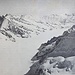 Kranzberg (rechts) vom Gipfel der Jungfrau aus gesehen. Aufnahme unserer Tour vom 4.4.1974