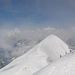 Le sommet Ouest du Breithorn, en version sans nuage (normal on vient de le descendre ...)