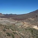 Blick auf die Teide Hochebene. 
