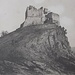 <b>Il Castello del Volterraio in una stampa di André Durand pubblicata a Parigi da Lemercier nel XIX secolo.</b>