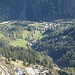 Tiefblick nach Hopfgarten im Defereggental