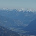 Zoomaufnahme in östliche Richtung zu den Karnischen Alpen