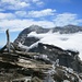"unser" Gipfelkreuz,
mit dem nahen Monte Leone
