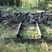 Ausstellungsstück: Gleisrest